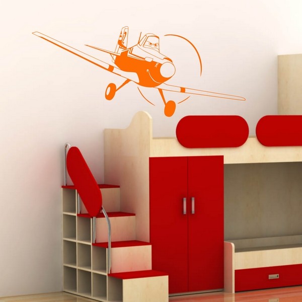 Exemple de stickers muraux: Planes Dusty